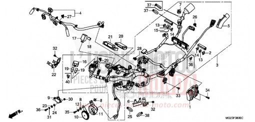 WIRE HARNESS CBR500RAE de 2014